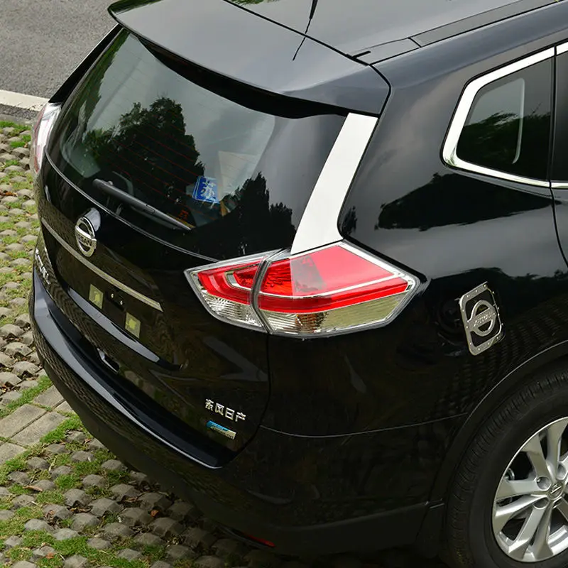 ABAIWAI для Nissan X Trail xTrail T32 защита задних дверей ствол наружная нержавеющая сталь