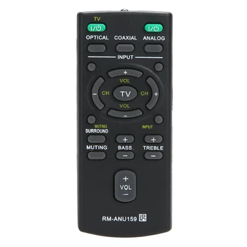 

New Replacement remote control RM-ANU159 For Sony Sound Bar HT-CT60 /C SA-CT60 SS-WCT60 need CR2025 Button Cell (not supplied)