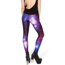 Ropa deportiva mulheres perneiras polainas de las mujeres 2017 impreso purple galaxy 3d de impresión digital leggings mujeres sexy leggings