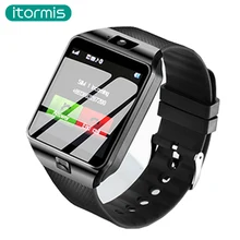 

itormis Bluetooth Smart Watch Phone Smartwatch with Pedometer Touch Screen Camera Support TF SIM Card for Android iOS Smartphone