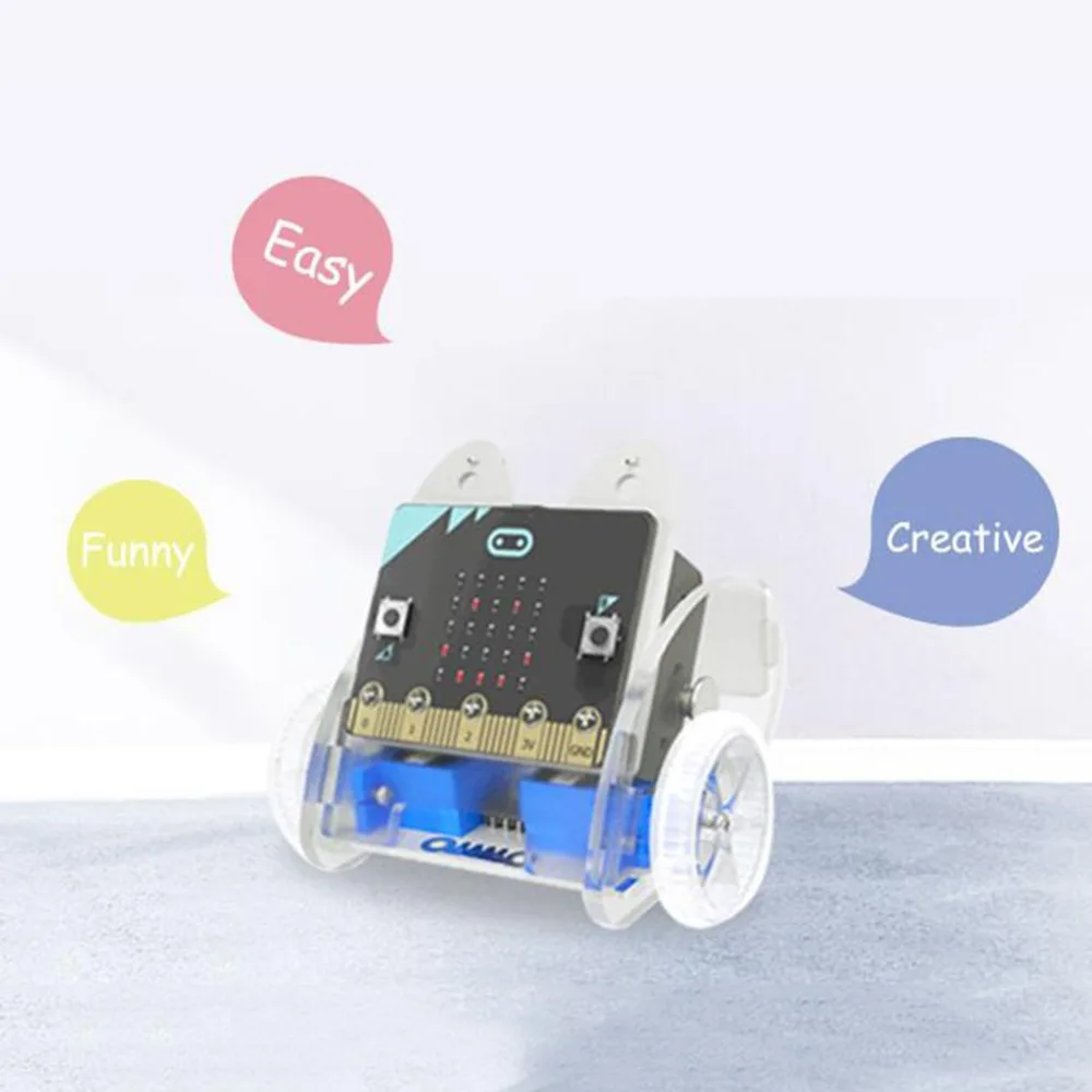 Кольцо: бит кольцо автомобиль V2 для Micro:bit образовательный умный робот комплект DIY