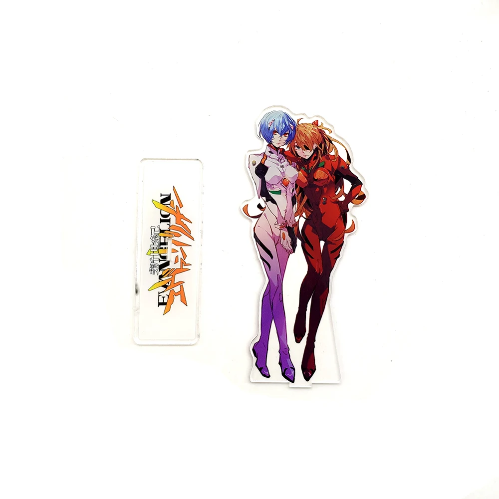 Любовь спасибо Evangelion Ayanami Rei Asuka фигурка на акриловой подставке модель двухсторонняя пластина Держатель торт Топпер аниме waifu