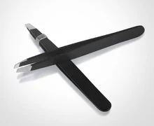 Safety and health stainless steel eyebrow tweezers bevel eyebrow clip to eyebrow defeathering tweezers xiumei dao