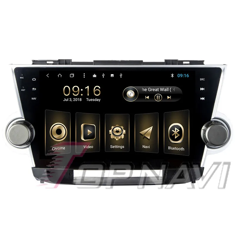 car video registrator For Toyota Highlander 2008