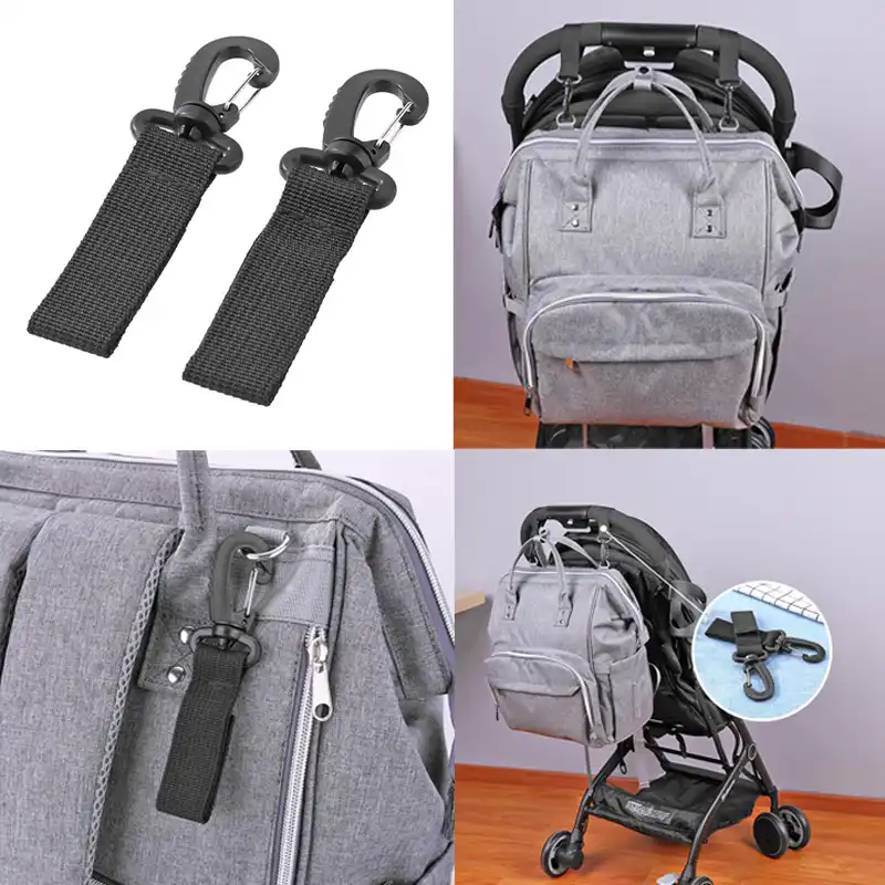 baby stroller bag hooks