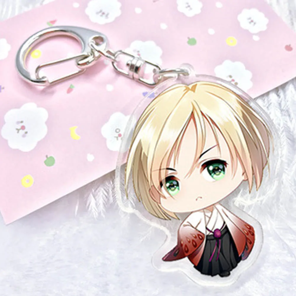Новый аниме Yuri! На льду брелок Виктор Никифоров Юрий подвеска katsuki Keyring