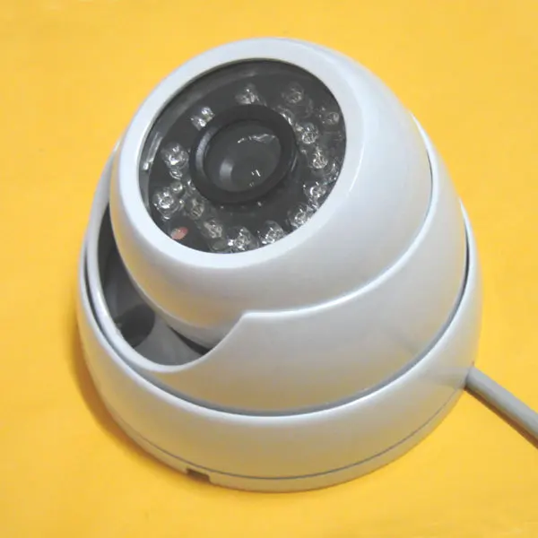 

1/4" 420TVL IR Color CCTV Outdoor Security CMOS Waterproof Dome Camera 24 IR LEDs Night vision