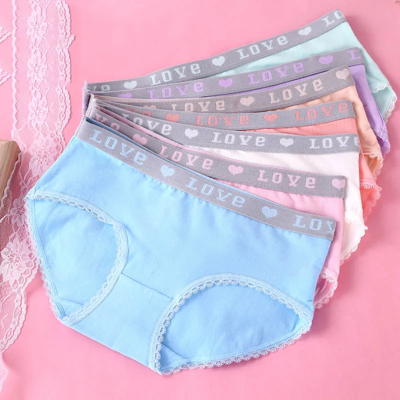 Feilibin 7 Pcs/Lot Cotton Sexy Women Panties Soft Lovely Girls Briefs Plus Size XXL Underwear Week Days Panties for Women Feilibin 7 Pcs/Lot Cotton Sexy Women Panties Soft Lovely Girls Briefs Plus Size XXL Underwear Week Days Panties for Women