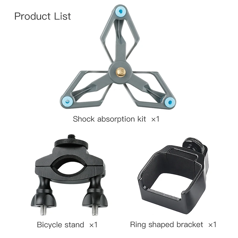 Bicycle Shock absorption damper Bracket For dji osmo Pocket Handheld gimbal camera mount Accessories 1 (17)