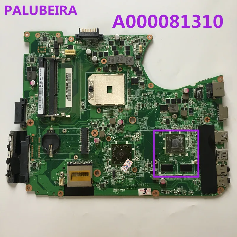 Материнская плата PALUBEIRA A000081310 для ноутбука подходит toshiba satellite L750 L755 DA0BLFMB6E0 DDR3