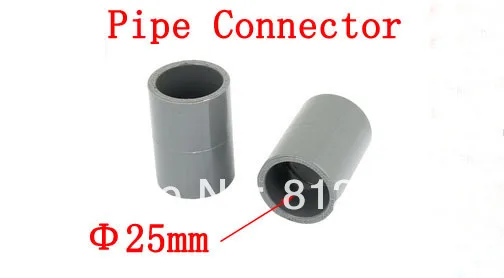 Reemplazo 25 mm diámetro interior PVC tubo recto Connectors connector|pvc straight connectorpvc pipe connector - AliExpress
