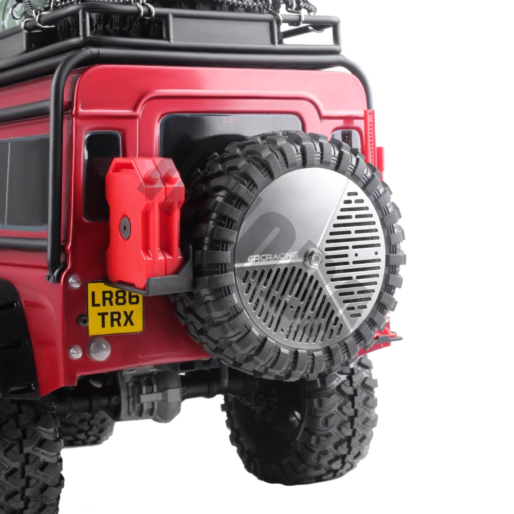 INJORA Запчасти для шин из нержавеющей стали 1/10 RC Crawler Traxxas 90046 осевой SCX10
