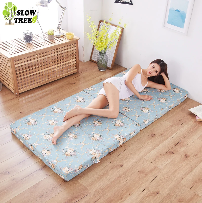 Slow Forest Multi Function Folding Sponge Mattress Tatami Mat 8cm Thickness Student Dormitory Bed Mat