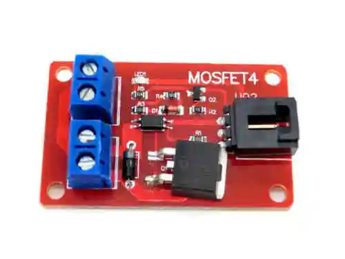 1 канальная кнопка переключения МОП транзистора IRF540 + модуль Arduino Лидер