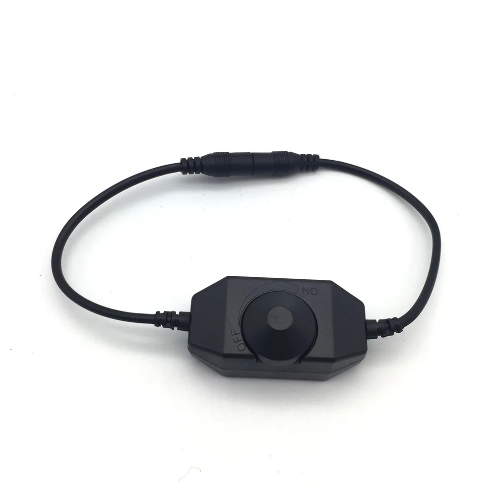 PWM 12V 24W DC 0 100% ручной выключатель для светодиодной ленты светильник черный