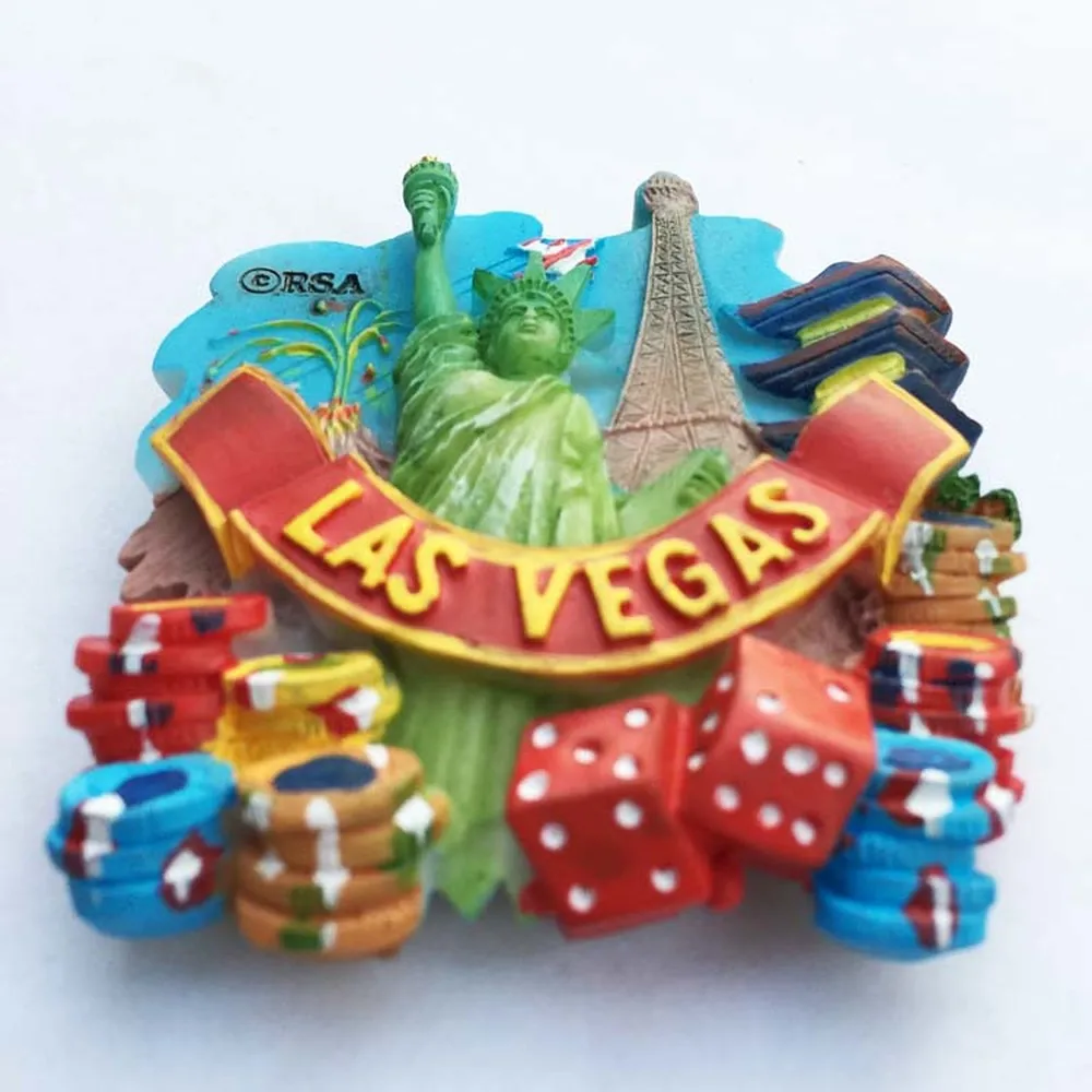 Buy Las Vegas, USA Tourist Souvenirs Fridge