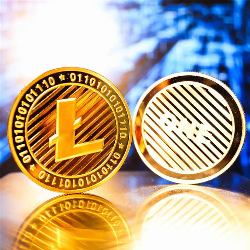 Не монеты иностранных валют Биткоин эфириум/Litecoin/Dash/пульсация монета 5 видов