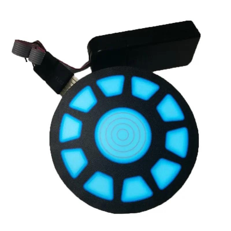 

Cosplay Props Toys Avengers Iron Man 3 Ironman Chest Light Luminous Reactor Wearable Toy Birthday Gift Children SD370