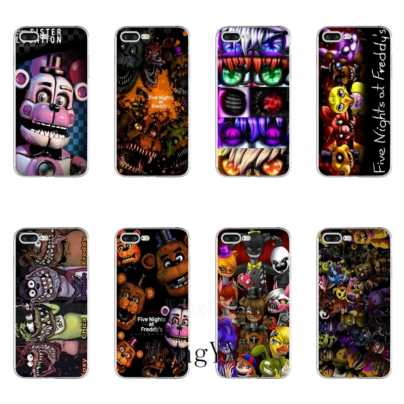 

new Five nights at freddys FNAF 2018 TPU Soft phone case For Samsung Galaxy S3 S4 S5 S6 S7 edge S8 S9 Plus mini Note 3 4 5 8