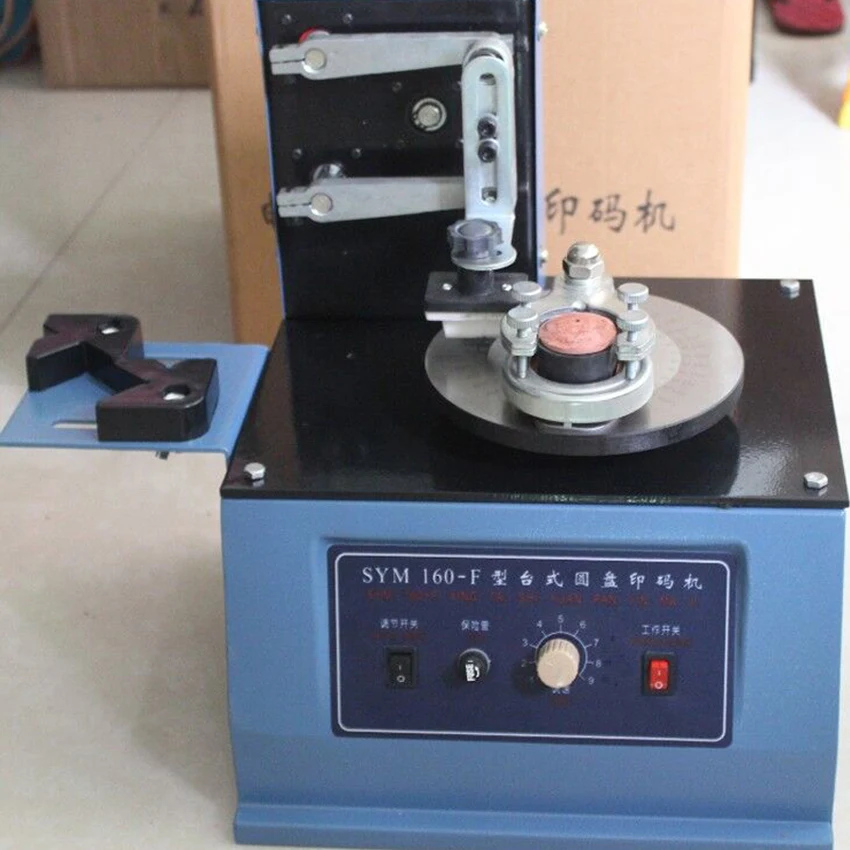 

SYM160 220V Environmental Desktop Electric Pad Printer Round Pad Printing Machine Ink Printer