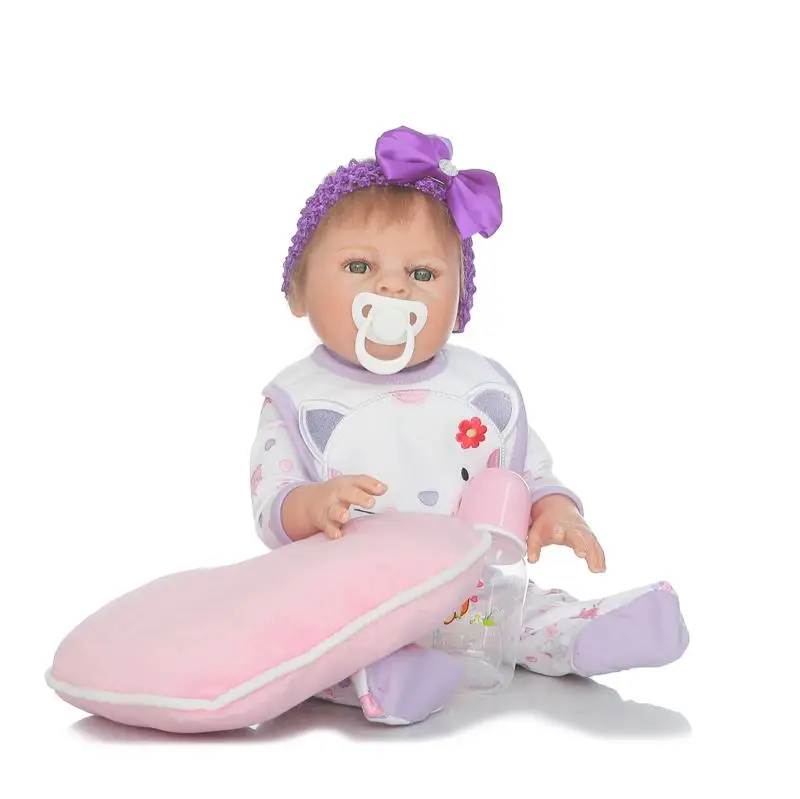 Bebe супер крутая 50 см цельная силиконовая Bebes Reborn Bonecas Play Toys для младенцев, для купания bebe, живой кукла как кукла