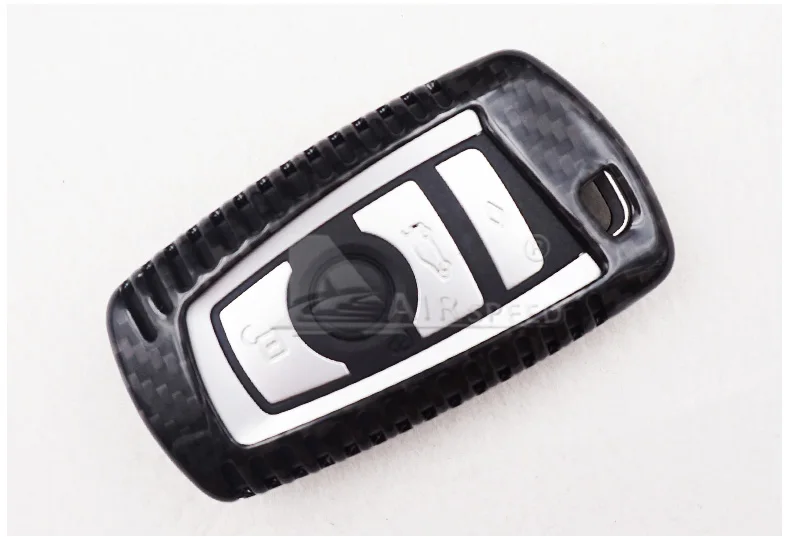 Airspeed Real Carbon Fiber Car Key Case Key Shell Cover for BMW X3 F25 X4 F26 M5 M6 3GT 5GT 1 2 3 4 5 6 7 Series Car Accessories