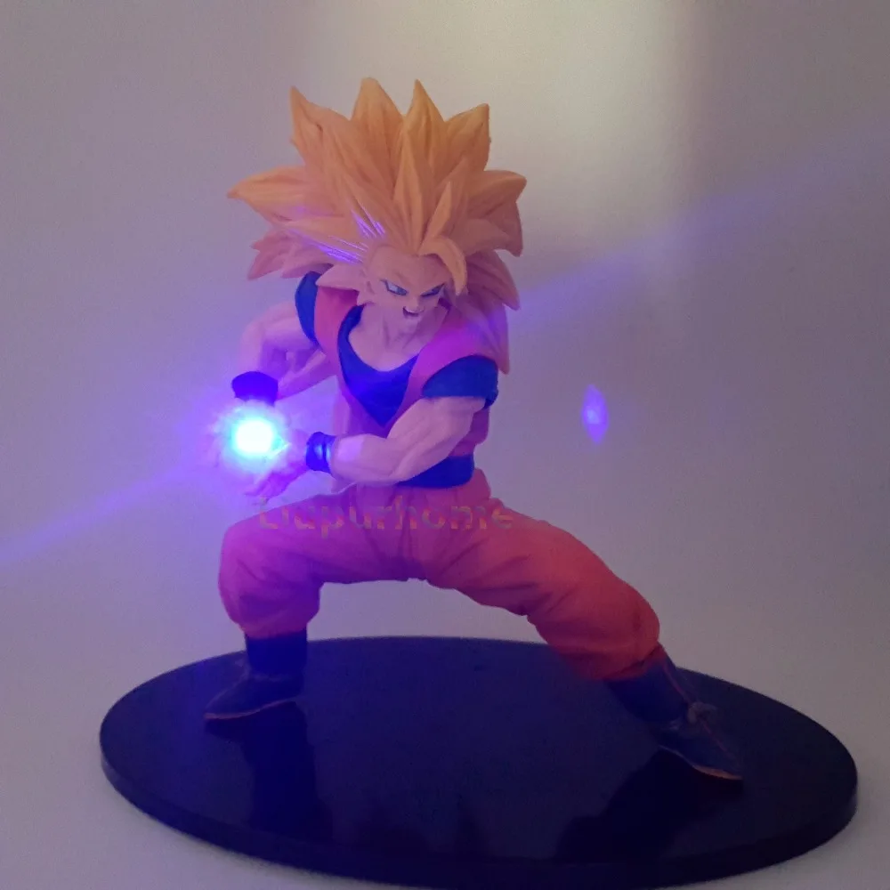 Dragon Ball Z Son Goku Kamehameha Led Light 180mm Anime Dragon Ball