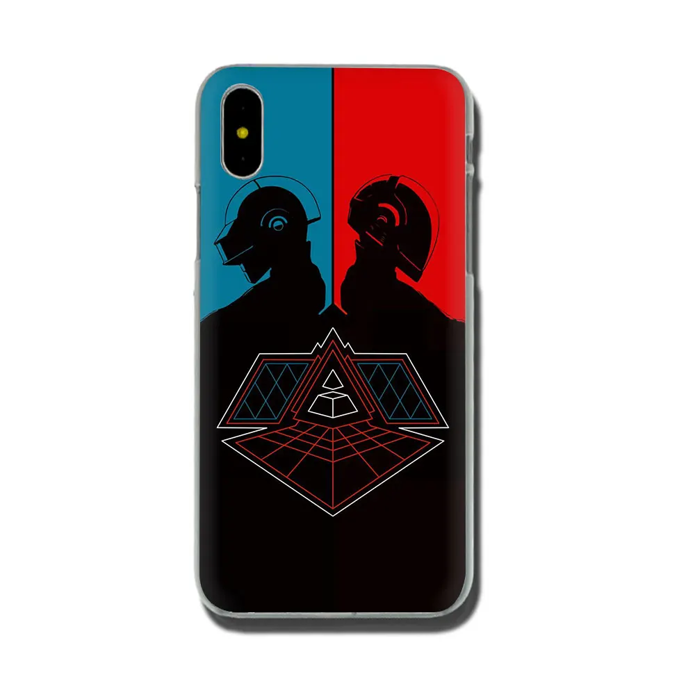 Daft панк жесткий чехол для телефона для Apple iPhone XR XS Max X 8 7 6 6S Plus - Цвет: H2