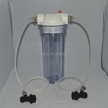 

10" Beer Filter Housing with 30" lengths of tubing and liquid ball lock fittings beer brewing equipments retail and wholesale