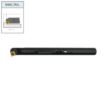 

1pc S16Q-SSKCR09 Internal Turning Holder CNC Lathe Cutting Arbor Clamped Cutter For SC... Insert