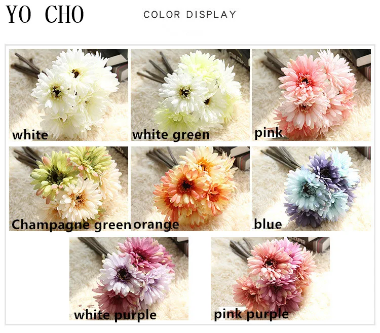 Simulation flower gerberajamesonii bouquet8
