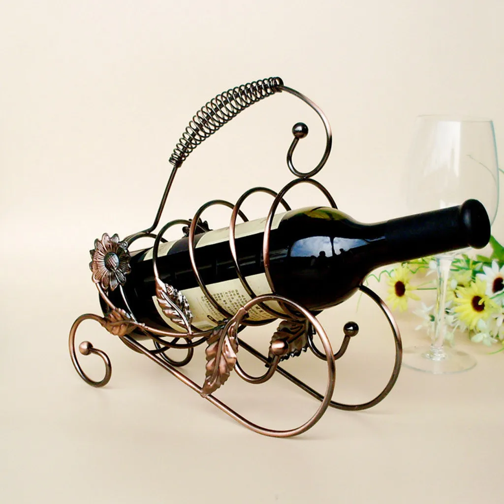 Home Storage Organization Metal Wine Rack Stand Bottle Holder Wedding Party Decor Ornament Mason Jar | Дом и сад