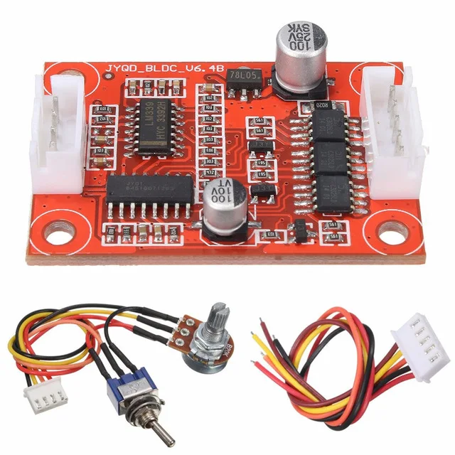 DC 7 5 V 18 30 Вт бесщёточным двигателем драйвера контроллера доска набор &quotсделай