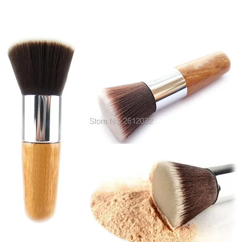 Professional Flat Top Buffer Foundation Powder beauty Brush Cosmetic