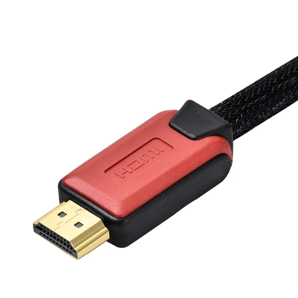 HDMI 2,0 кабель 3M 2M 4K 60HZ HDCP 2,2 28AWG HDMI кабель с нейлоновой сеткой(медный проводник+ фолинг+ AL оплетка