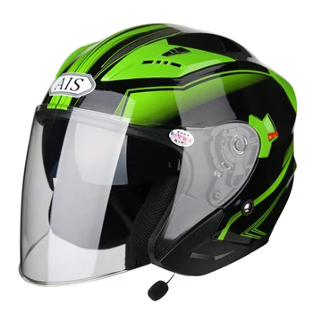 

AIS Motorcycle Helmet Equip Bluetooth Full Face Helmet Riding Modular Motocross Flip Up Helmets Capacete Casco ABS DOT
