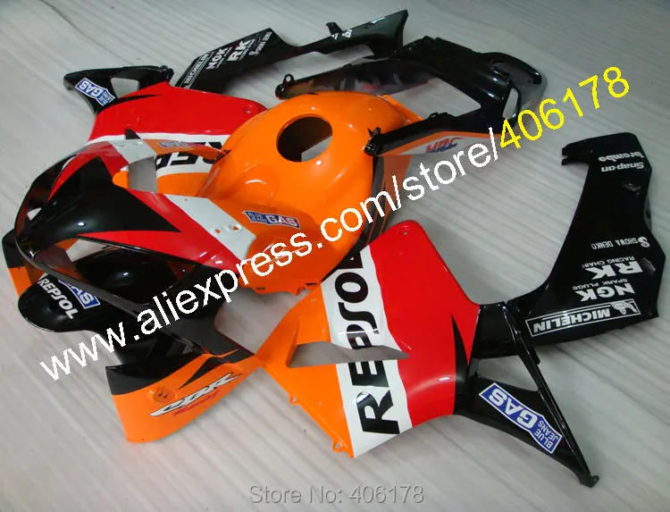 Для CBR 600RR 2003 2004 CBR600RR 03 04 F5 CBR/600RR Repsol Замена мотоциклов Обтекатели(литье под давлением