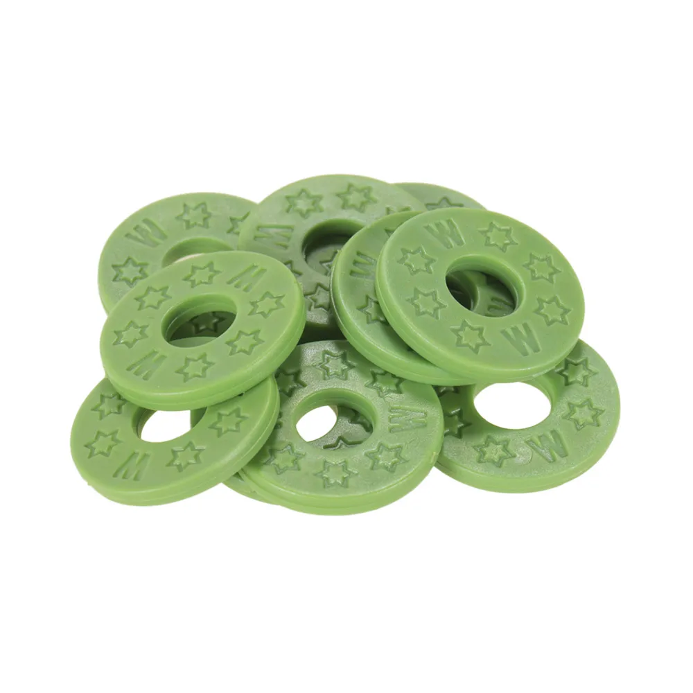 

10pcs Acoustic Guitar Strap Locks Blocks Anti-slip Rubber Material Guitar Parts & Accessories for Electric Guitars Bass