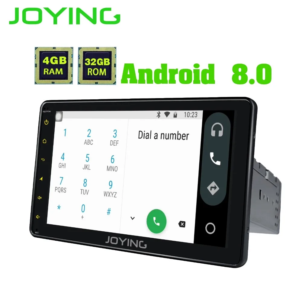8 Single 1 Din Head Unit 4GB RAM Multimedia Player Universal Android 8 0 font b