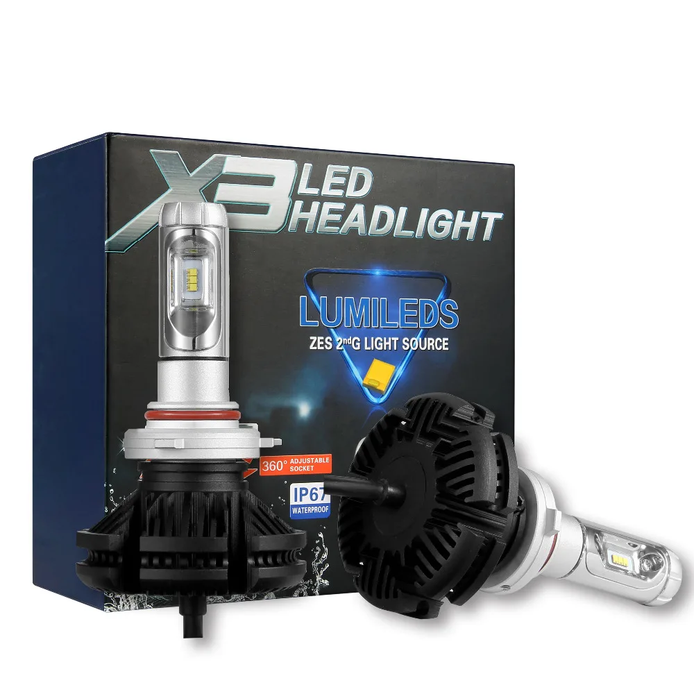 H11 HIR2/9012 Led Bulb Car DRL Fog Headlight Lamp 9005 9006 9012 PSX24W