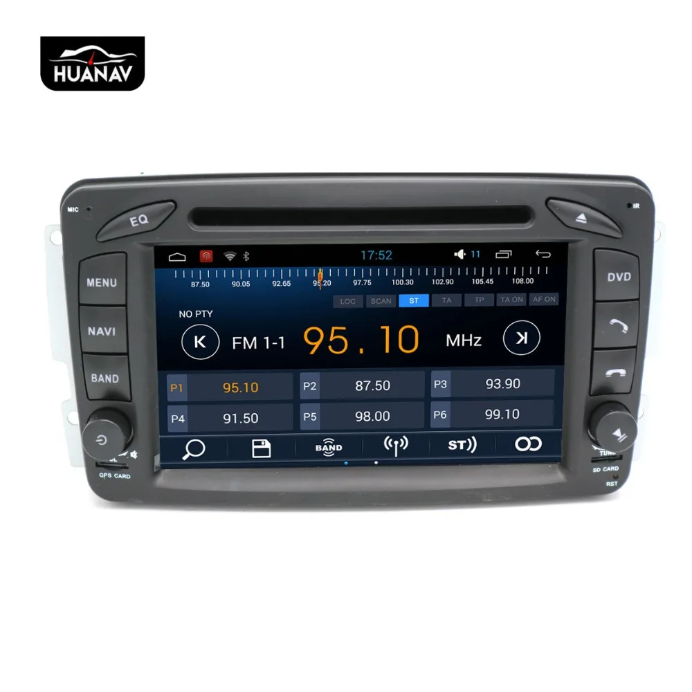Best Android 8.0 Car GPS Navigation DVD Player For Benz W163 W209 2002-2005 W203 G-W463 Viano radio player multimedia Stereo recorder 3
