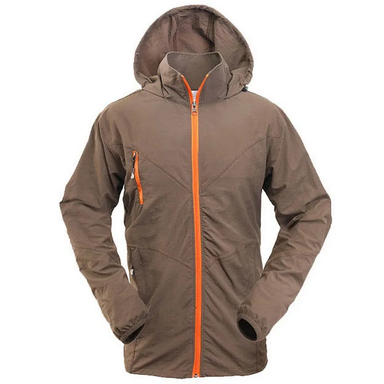 LoClimb анти-УФ тонкие походные куртки для мужчин летняя водонепроницаемая одежда для туризма на открытом воздухе треккинг спортивная куртка с капюшоном, AM099