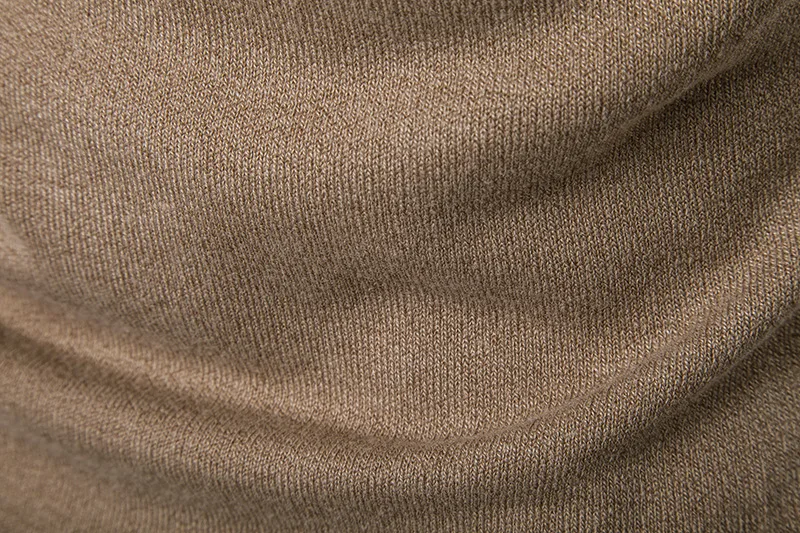 Новое поступление 2018 года осень-зима Для мужчин свитера воротник-стойка Повседневная одежда для Для мужчин на молнии свитер теплый вязаный