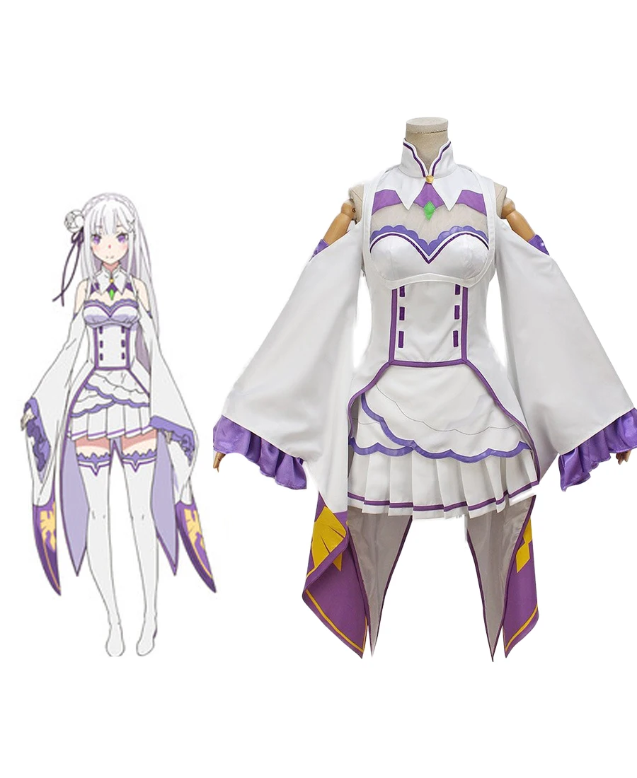 

Re: Life a Different World from Zero Emilia cosplay costume Tailor Made