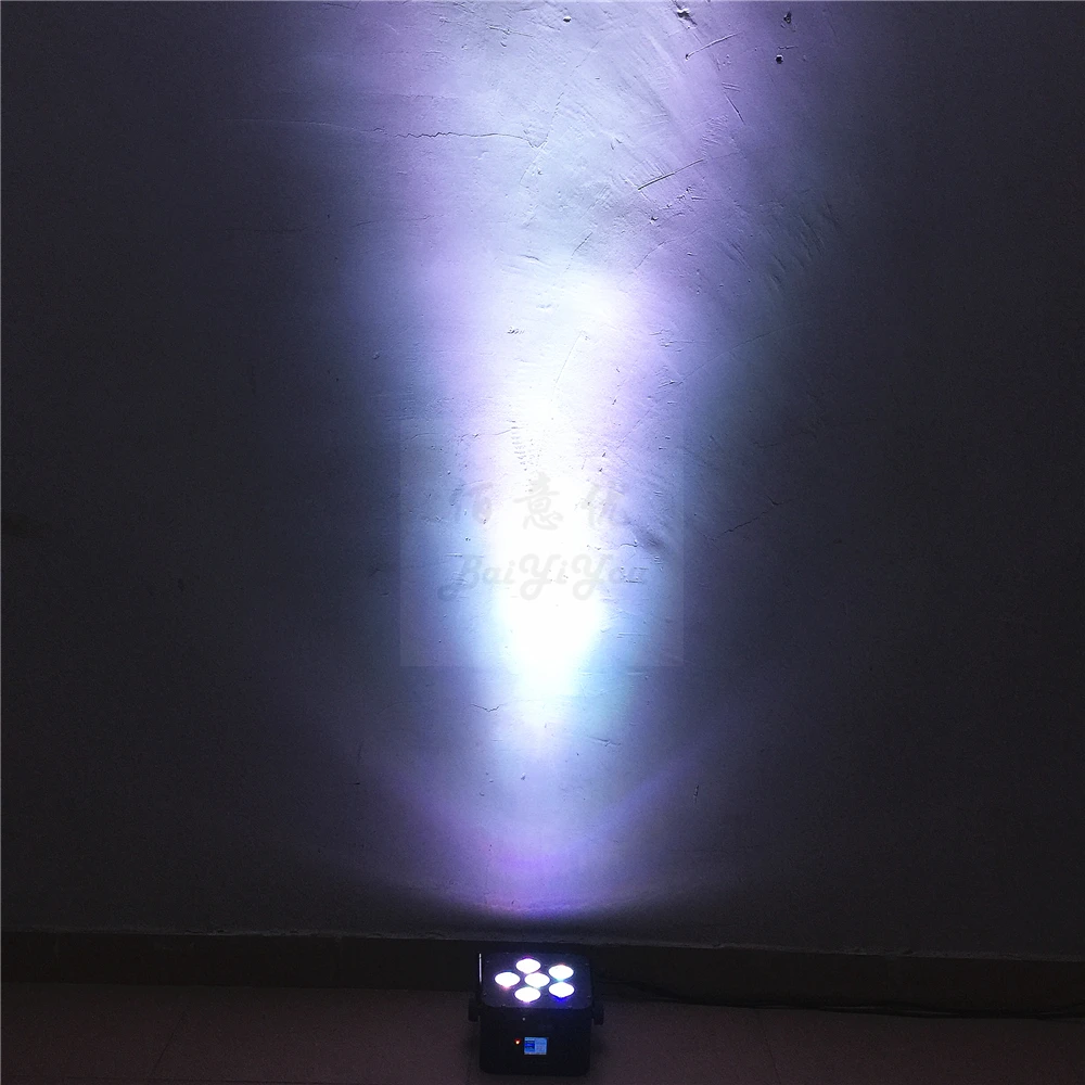 6pcs Battery Flat PAR 22
