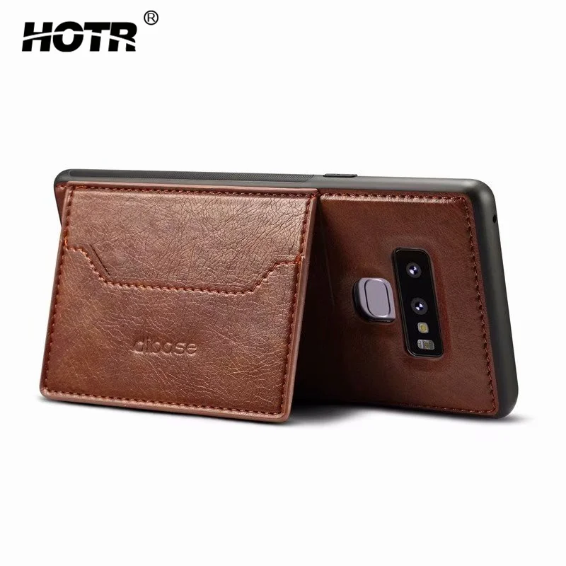 Note 9 Leather Case For Samsung Galaxy Note 9 S9 S9 Plus Card Holder Back Cover Case For Samsung A6 A8 Plus Wallet Cases Note 9 Leather Case For Samsung Galaxy Note 9 S9 S9 Plus Card Holder Back Cover Case For Samsung A6 A8 Plus Wallet Cases