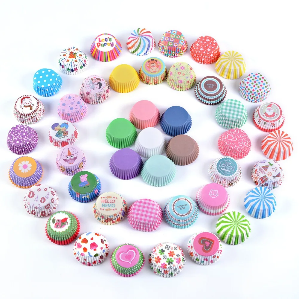 

Promotion 1000 Pieces Food Grade Paper Baking Cups For Party DIY Cake Decorating Mini Cupcake Liners