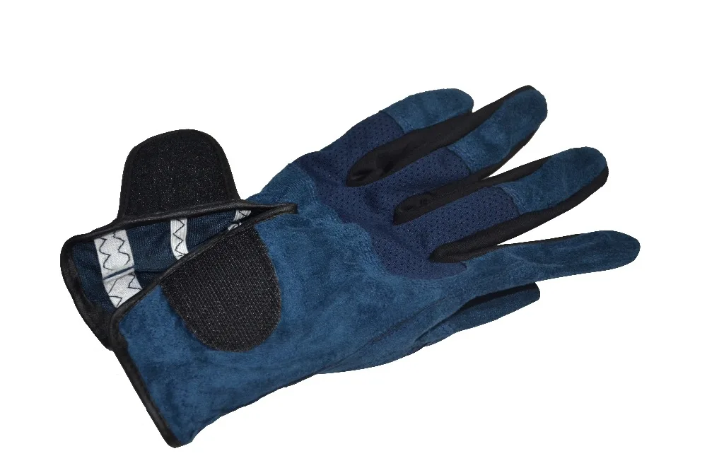 PLAYEAGLE 1 шт. из микрофибры Для мужчин левая рука гольф перчатки мягкие дышащие перчатки голубой цвет Нескользящие уличные спортивные перчатки для гольфа