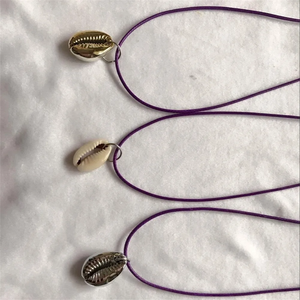 Женское колье чокер с подвеской в виде ракушки|shell choker|choker necklacenecklace women |