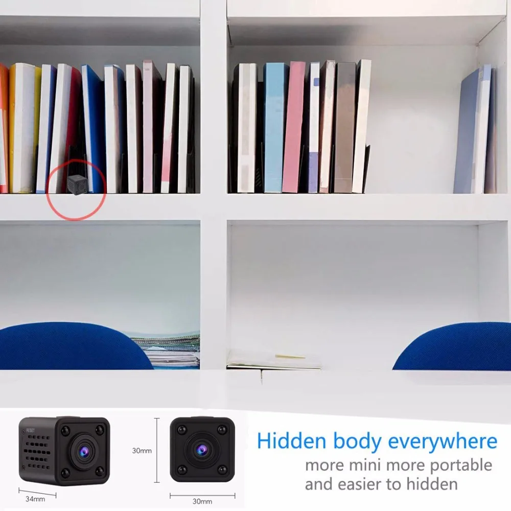 Wifi IP Mini Camera Wireless 1080P HD Infrared Micro IR Night Vision Body Camera Magnetic Motion Detection Mini Surveillance cam Wifi IP Mini Camera Wireless 1080P HD Infrared Micro IR Night Vision Body Camera Magnetic Motion Detection Mini Surveillance cam